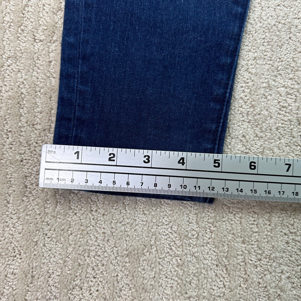Pilcro And The Letterpress Jeans Mid Rise Skinny Blue Denim Women's Size 28 - Picture 9 of 14